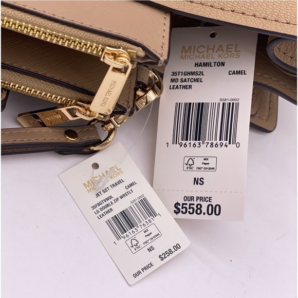 Michael Kors Hamilton
Medium Satchel and
Wallet Set Camel - Picture 12 of 13